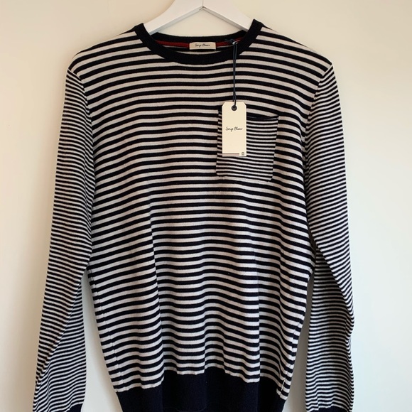 Other - Serge Blanco Merino Crew Sweater
